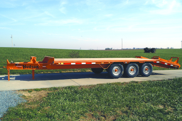 Hudson Brothers | Deckover Equipment Trailers | Model HTR18 - 9 Ton Capacity for sale at Wellington Implement, Ohio