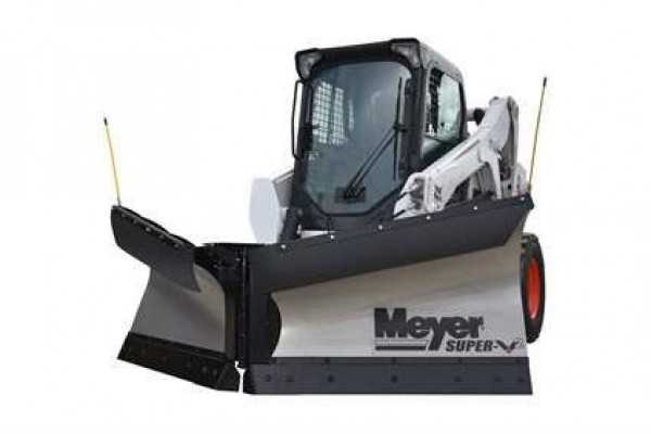 Snow Plows | Skid Steer V-Plow | Model Super-V2 SS DIN Plate Plow 10' 6"  for sale at Wellington Implement, Ohio
