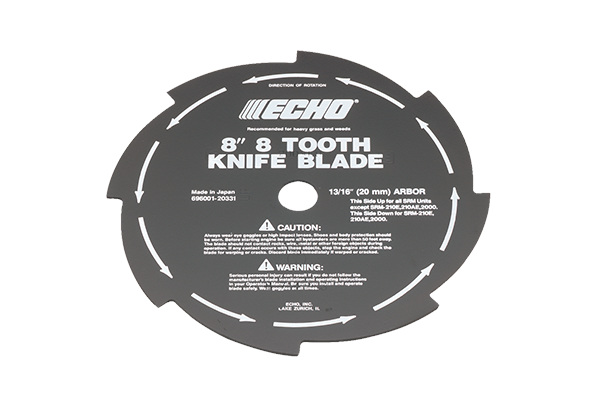 Echo 8-Tooth Grass & Weed Blade - 69600120331 for sale at Wellington Implement, Ohio