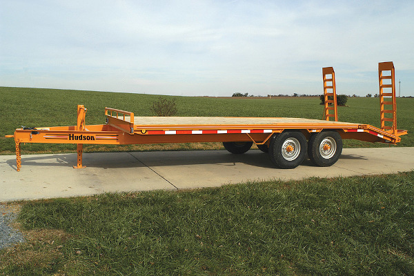 Hudson Brothers | Deckover Equipment Trailers | Model HTHBH - 6 Ton Capacity for sale at Wellington Implement, Ohio