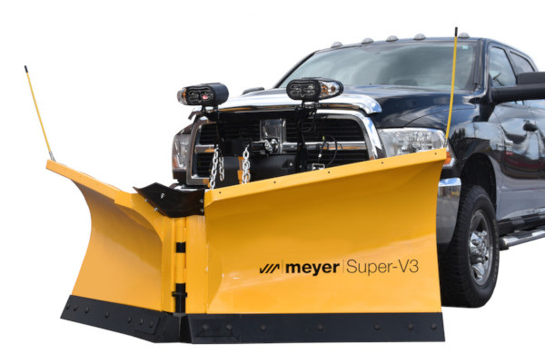 Snow Plows | Super-V3 | Model 10' 6" Super-V3 Stainless Steel LED for sale at Wellington Implement, Ohio
