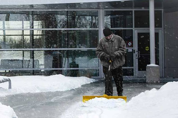 SnowEx | Sidewalks | Heavy-Duty Pusher Shovels for sale at Wellington Implement, Ohio