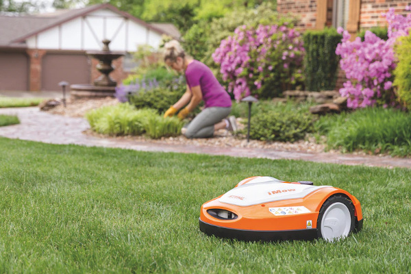 Stihl | Mowing & Planting | iMow Robotic Lawn Mower for sale at Wellington Implement, Ohio